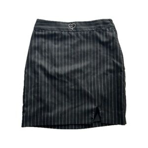H&M DIVIDED X BlackPink Black / Pinstriped Skirt ( Size 0 )